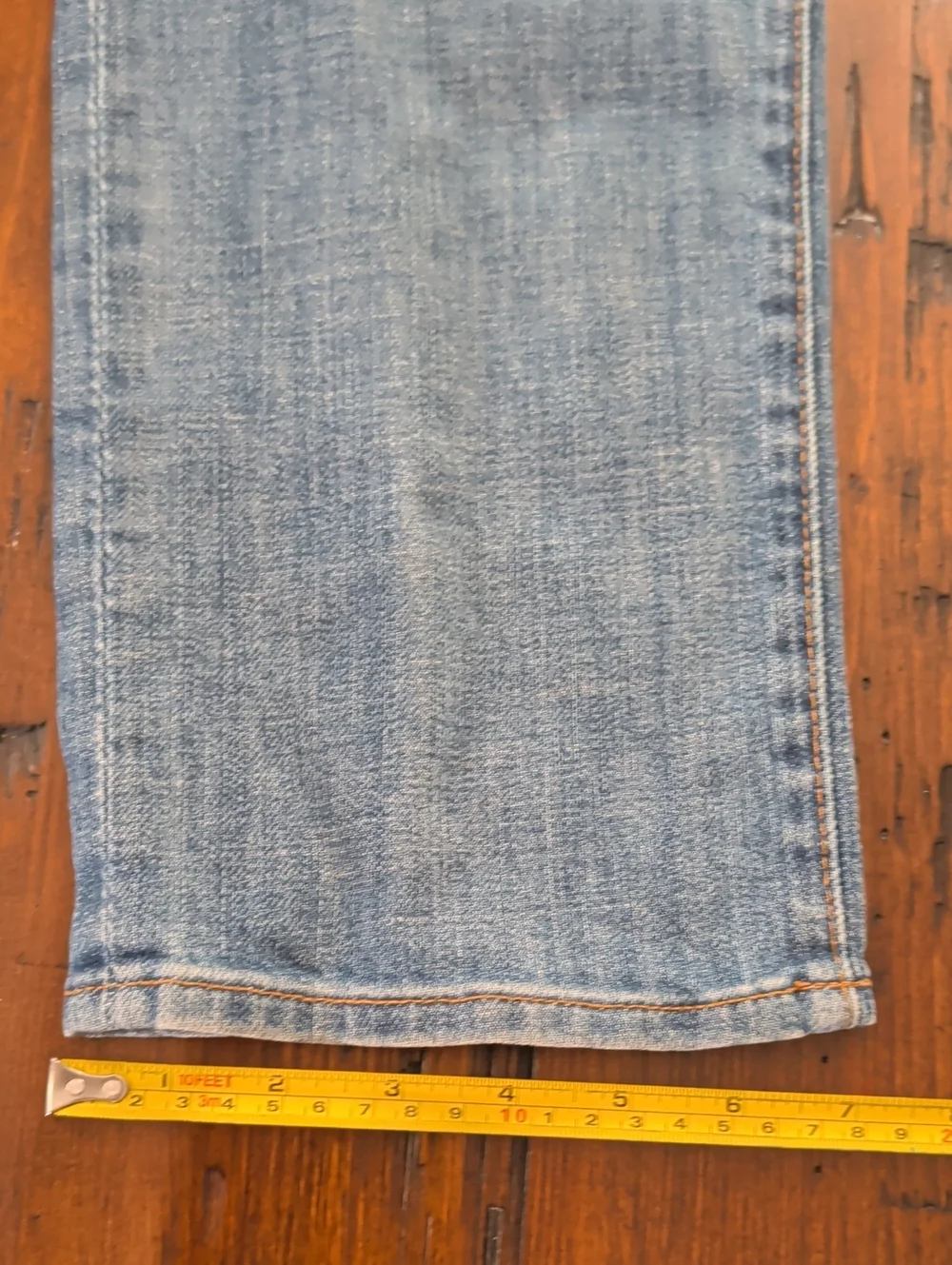 7 For All Mankind The Straight Tapered Straight Leg Jeans Size 31 New